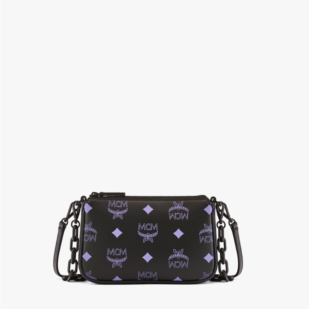 💜🖤MCM Color Splash Pouch🖤💜